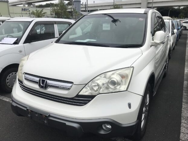 2008 Honda CRV RE4 ZX in white full